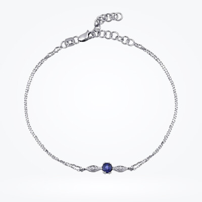 1.65 Karat Pırlanta Safir Set - 5
