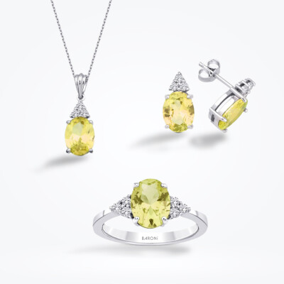 8.41 Karat Pırlanta Fancy Set