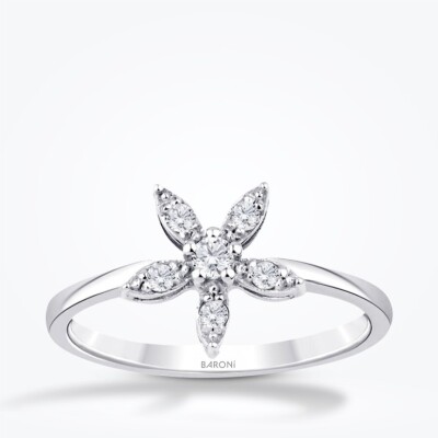 8.71 Karat Pırlanta Çiçek Set - 2