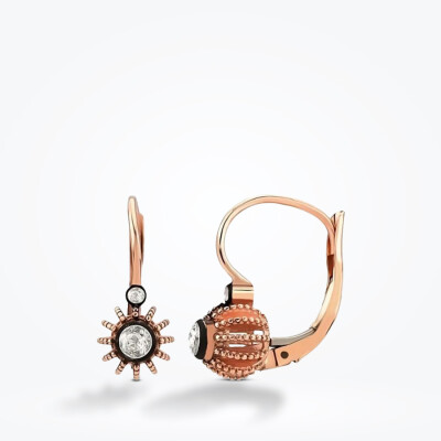 0.42 Karat Elmas Tektaş Set - 4