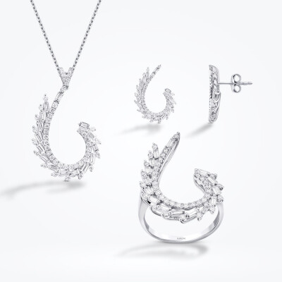 3.01 Karat Pırlanta Baget Set