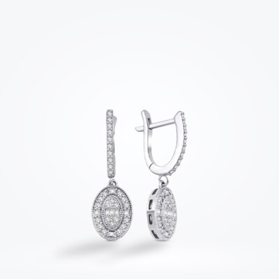 0.87 Karat Pırlanta Baget Set - 4