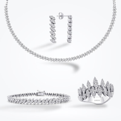 5.45 Karat Pırlanta Aurora Set