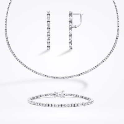 7.29 Karat Pırlanta Su Yolu Set