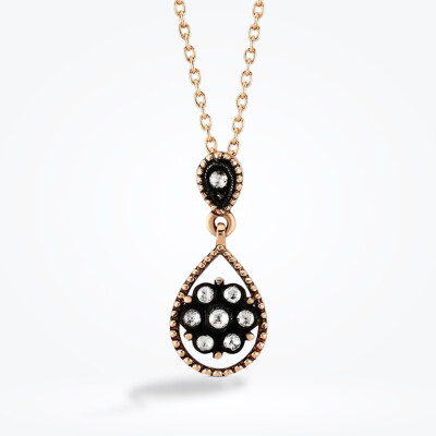 0.36 Karat Elmas Gül Set - 3