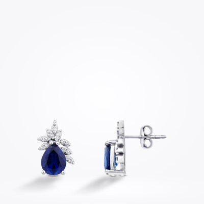 8.69 Karat Pırlanta Safir Set - 3