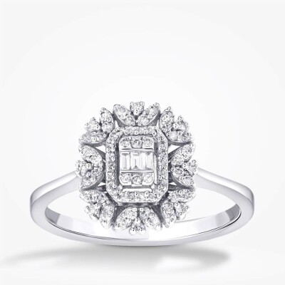 1.29 Karat Pırlanta Baget Set - 4