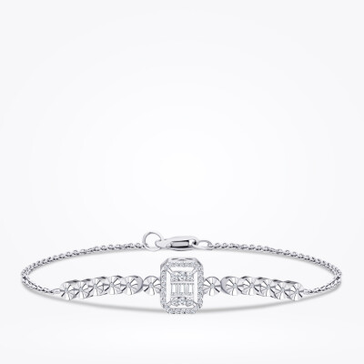 0.66 Karat Pırlanta Baget Set - 4