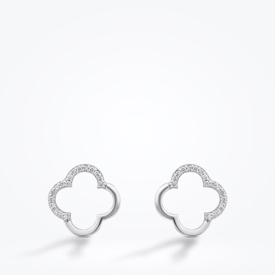 0.51 Karat Pırlanta Yonca Set - 3