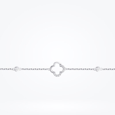 0.51 Karat Pırlanta Yonca Set - 4