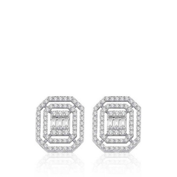 Altın Baget Küpeler