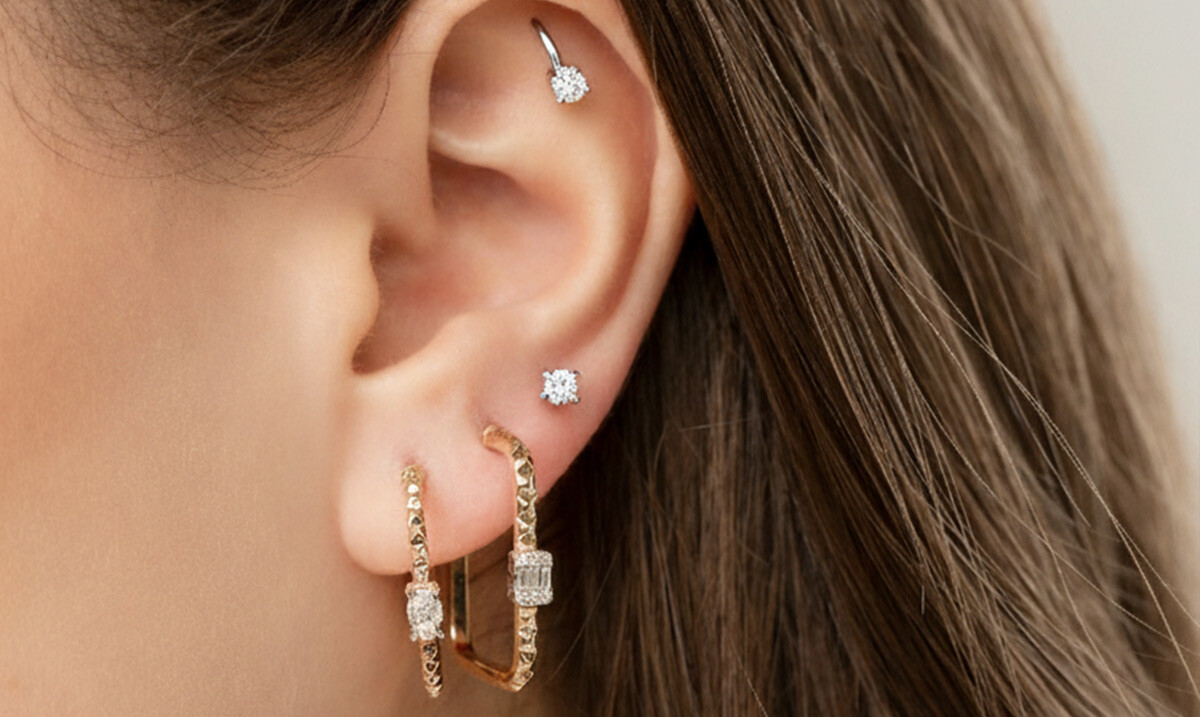 İlk Kez Piercing Yaptıracaklar İçin Kulak Delme Yerleri ve Anlamları