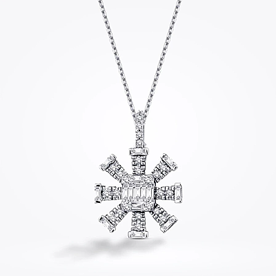 0.97 Karat Pırlanta Baget Set - 3