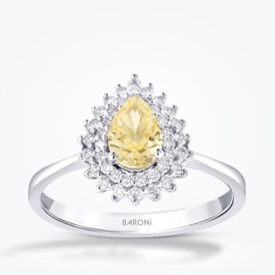 7.33 Karat Pırlanta Damla Fancy Set - 3