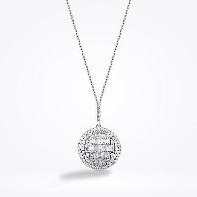2.13 Karat Pırlanta Baget Taşlı Set - 3
