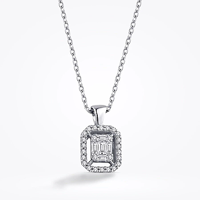 0.61 Karat Pırlanta Baget Mini Set - 3