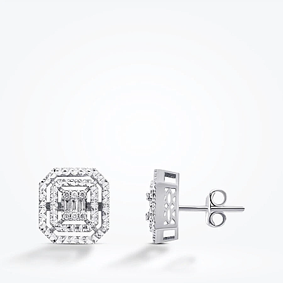 0.28 Karat Pırlanta Baget Mini Set - 4
