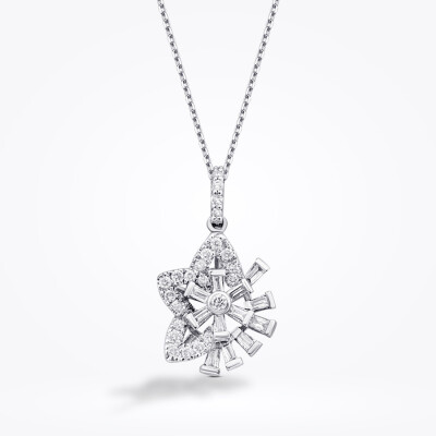 0.94 Karat Pırlanta Baget Yıldız Set - 2