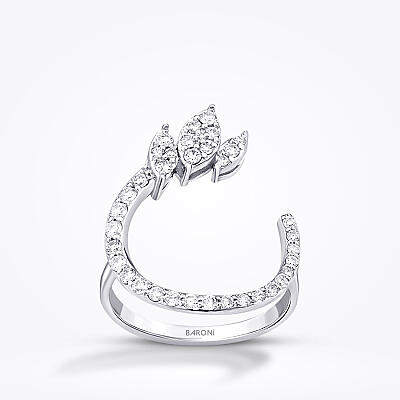2.10 Karat Pırlanta Yuvarlak Detaylı Set - 2