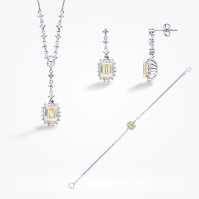 8.01 Karat Pırlanta Fancy Set