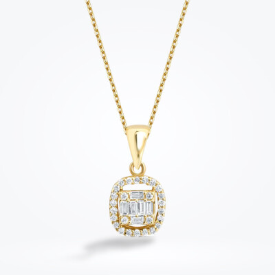 0.66 Karat Pırlanta Baget Set - 3