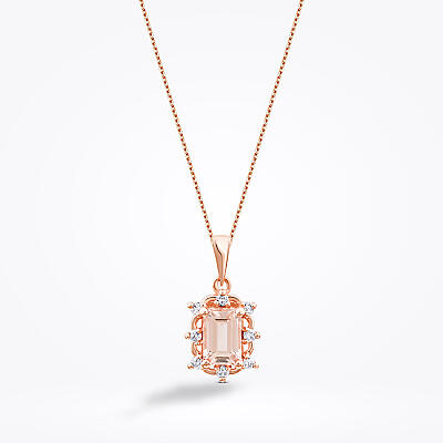 2.35 Karat Pırlanta Morganit Set - 3
