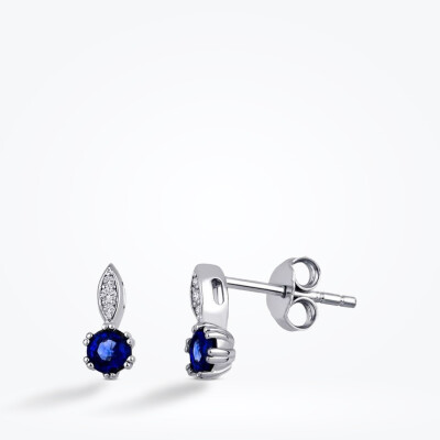 1.65 Karat Pırlanta Safir Set - 4