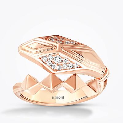 1.12 Karat Pırlanta Yılan Set - 2