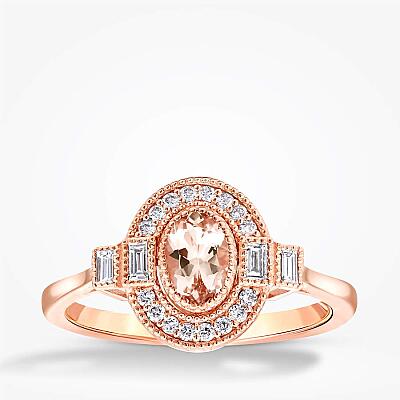 2.56 Karat Pırlanta Morganit Set - 2