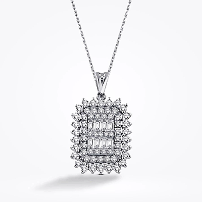 3.51 Karat Pırlanta Baget Set - 3