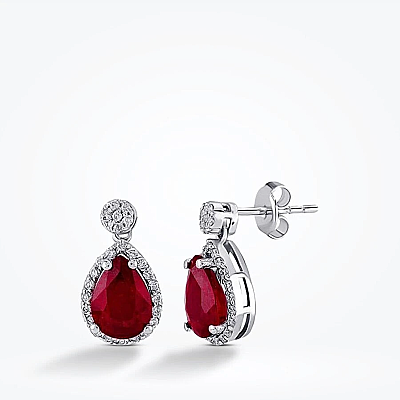4.50 Karat Pırlanta Yakut Set - 4