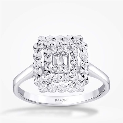 0.35 Karat Pırlanta Baget Set - 4