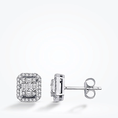 0.88 Karat Pırlanta Baget Mini Set - 4
