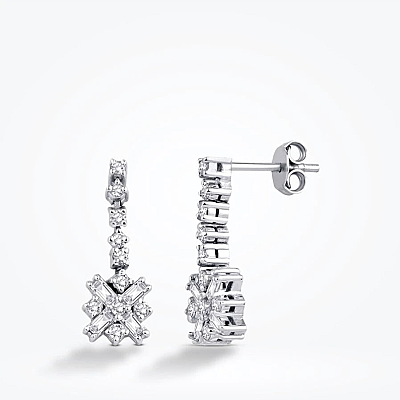 1.09 Karat Pırlanta Baget Set - 3