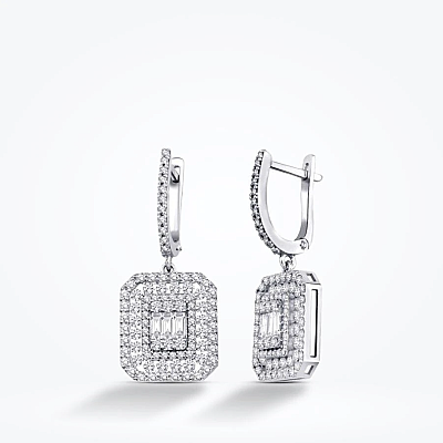2.83 Karat Pırlanta Baget Set - 4