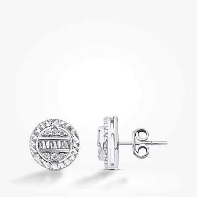 0.39 Karat Pırlanta Baget Set - 4