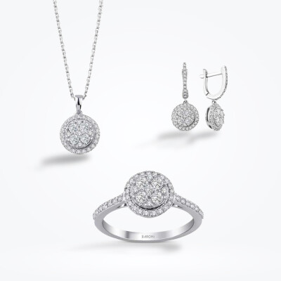 1.55 Karat Pırlanta Mini Set