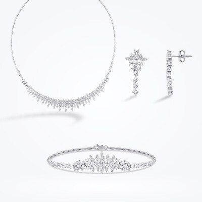 Altın Taşlı Trend Set