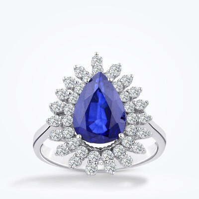 15.73 Karat Pırlanta Safir Set - 2