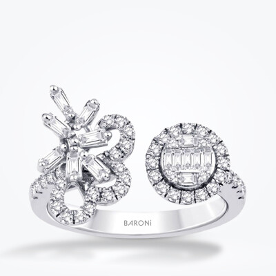 1.98 Karat Pırlanta Baget Set - 2