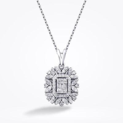 1.25 Karat Pırlanta Baget Set - 2