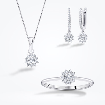 Altın Taşlı Trend Set