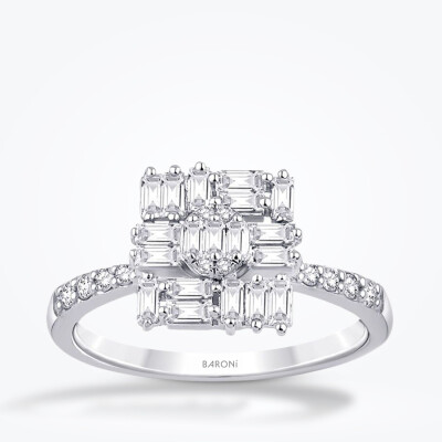 1.77 Karat Pırlanta Baget Set - 2