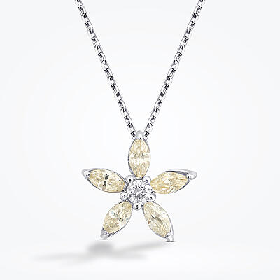 2.60 Karat Pırlanta Markiz Taşlı Fancy Set - 3