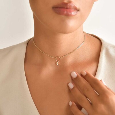Altın Ay Choker - Baroni Diamond (1)