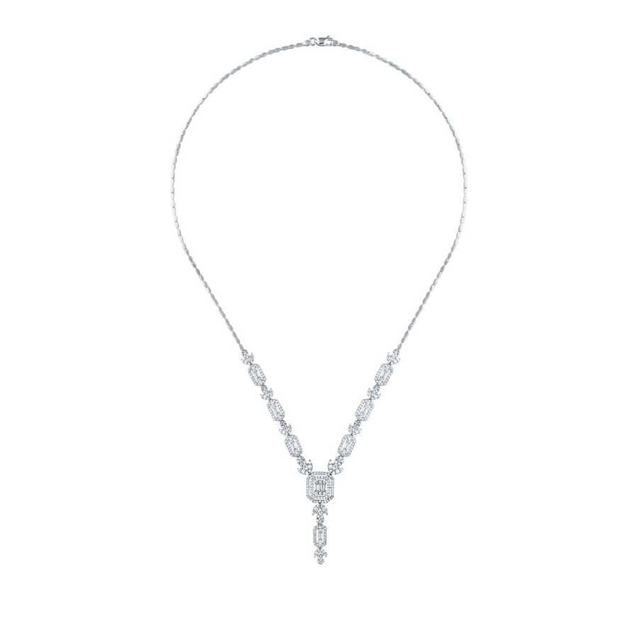 Altın Baget Gerdanlık - Baroni Diamond