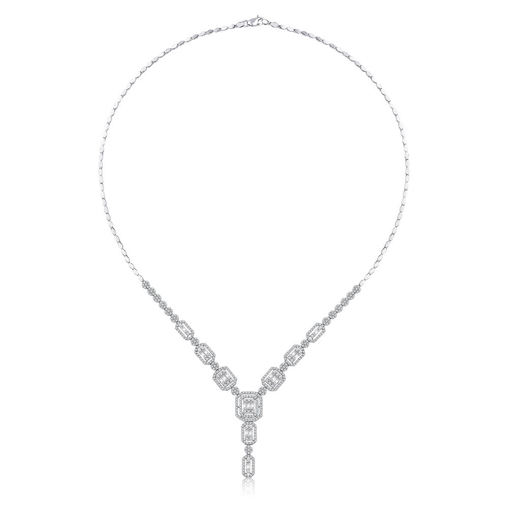 Altın Baget Gerdanlık - Baroni Diamond