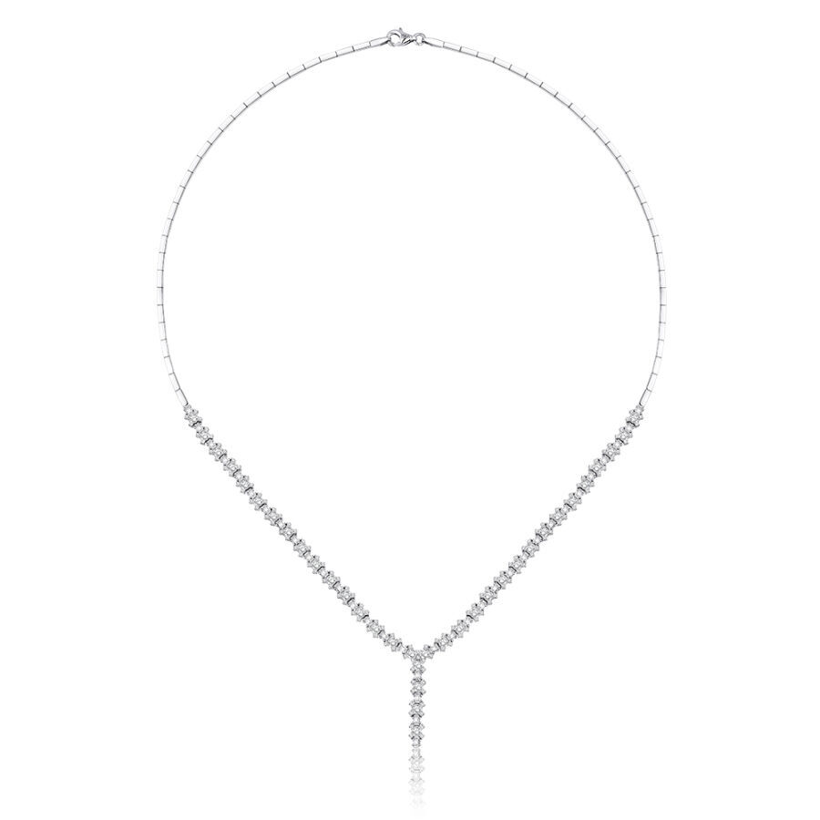 Altın Baget Gerdanlık - Baroni Diamond