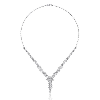 Altın Baget Gerdanlık - Baroni Diamond