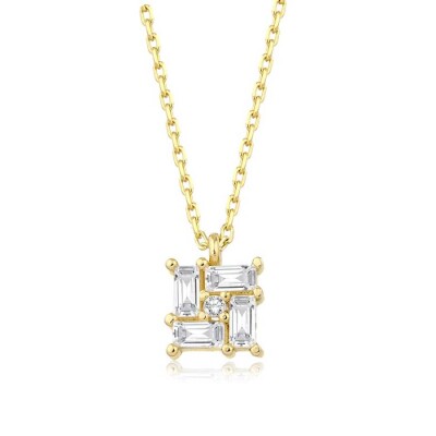 Altın Baget Kolye - 1